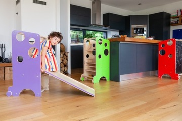KitchenHelper Learning Tower Zjeżdż. Tablica BIAŁY