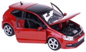 VOLKSWAGEN POLO GTI MODEL METALOWY BBURAGO 1:24 CZ