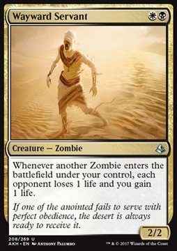 Wayward Servant - podstawa Zombie @@@@