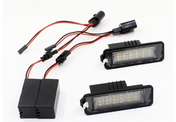 VW Oświetlenie LED tablicy rejestracyjnej PASSAT SCIROCCO EOS GOLF
