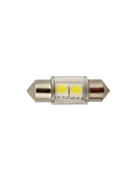 LED żarówka rurkowa 39mm 2 x SMD 5050 C5W OLSZTYN