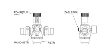 ГЕРЦ Мембранный редуктор давления 1 2682 12 3/4