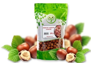 ORZECHY LASKOWE ŁUSKANE 250g ŚWIEŻE