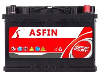 Аккумулятор ASFIN 12V 75Ah 680A (EN)