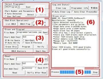 ProMan + TSOP56 NAND/NOR Программатор флэш-памяти