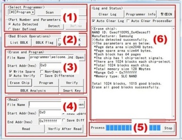 ProMan + TSOP56 NAND/NOR Программатор флэш-памяти
