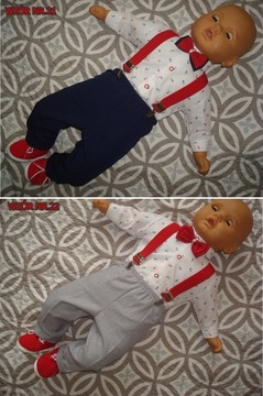 КОСТЮМ ДЛЯ КРЕСТЕНИЯ 8 ШТ. КУРТКА ДЖЕМПЕР ДРУГИЕ 68