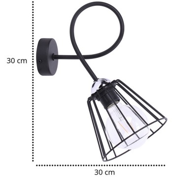 Стильный НАСТЕННЫЙ СВЕТИЛЬНИК LOFT Edison LED Настенный Светильник