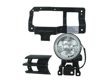 PAJERO SPORT HALOGEN LEWY KRATKA+MOCOWANIE NOWE