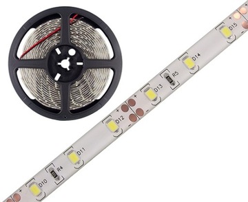 Светодиодная лента ПРЕМИУМ 2835 SMD 300 LED IP20 5м ХОЛОДНАЯ