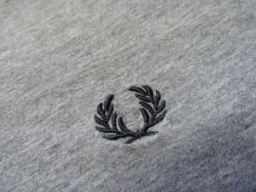 FRED PERRY/ EXTRA ORYGINALNY SZARY T SHIRT/ L