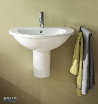 DURAVIT DARLING NEW Umywalka 65x5cm + półpostument