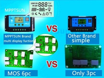 КОНТРОЛЛЕР ЗАРЯДКИ С ЖК-дисплеем, 30 А, 12 В/24 В, ШИМ, USB, СОЛНЕЧНАЯ СОЛНЕЧНАЯ СИСТЕМА