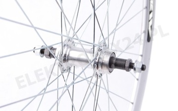 КОЛЕСО 24 ЗАДНЕЕ Stars Circle Pod Freewheel Алю СЕРЕБРЯНОЕ