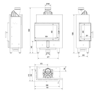 eco INSERT LUCY SLIM 12 левый АКСЕССУАРЫ накладки на ствол