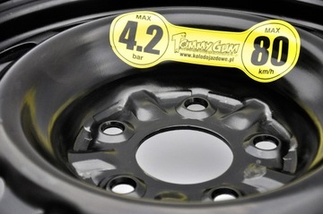 ЗАПАСНОЕ КОЛЕСО 125/80/R16 5X114.3 HYUNDAI KONA