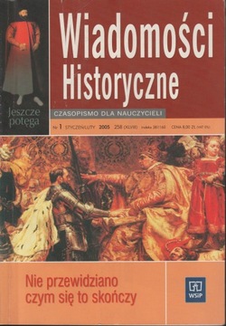 WIADOMOŚCI HISTORYCZNE cały rocznik 2005