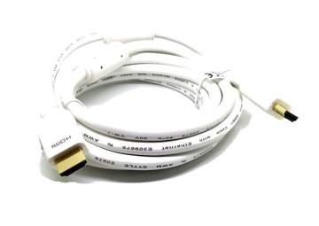 Кабель HDMI v1.4 белый HDK31 Vitalco 10м