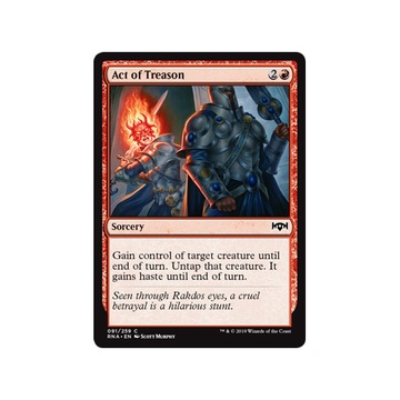 MTG 4x Act of Treason