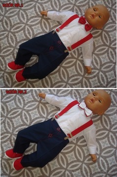 ЗИМНИЙ КОСТЮМ ДЛЯ КРЕСТЕНИЯ ИЗ 8 ПРЕДМЕТОВ КУРТКА СВИТЕР 62