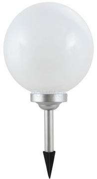 молочный солнечный светильник WHITE BALL 25 см 4 LED P-025