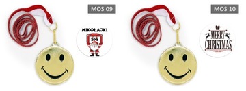 Medal EMOTKA ŚWIĘTA MIKOŁAJ SZKOŁA RÓŻNE WZORY