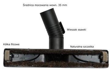 SSAWKA SZCZOTKA PARKIET PANELE DO AMICA ORA VM1035