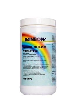 Chlor SZOK szybkie tabletki 20g QUICK CHLOR RAINBOW - 1 kg