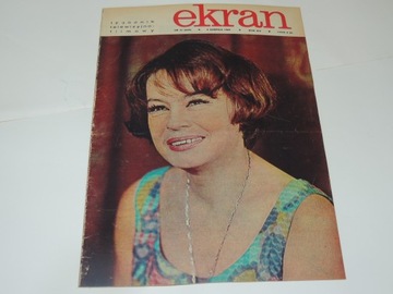 EKRAN 31/1969 D Szaflarska, Wajda Bergman P Newman