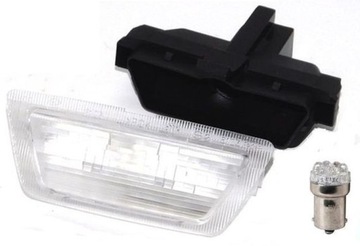 Lampka tablicy rejestracyjnej LED OPEL ASTRA G II oryginał GM Hatchback