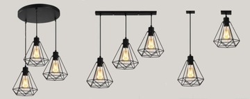 фото ориг. №6, Lantern wall-mounted wall lamp в style loft renault e27 black