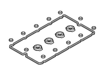 ПРОКЛАДКИ КЛАПАНОВОЙ КРЫШКИ FORD MONDEO MK3 2.0 TDCI