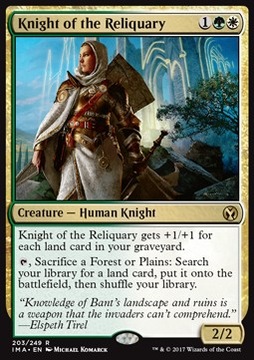 Knight of the Reliquary - FOIL @@@@@