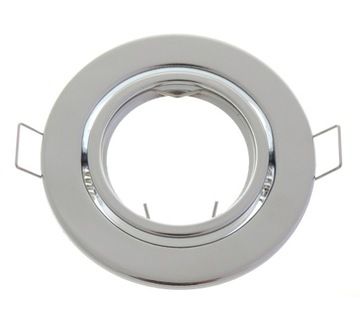 OPRAWKA DO PODBITKI DACH CHROM GU10 LED