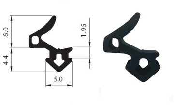 GEALAN 1188 Уплотнители окон ПВХ
