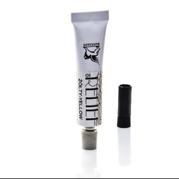 Konturówka relief,precyzyjna końcówka 20ml-ŻÓŁTY