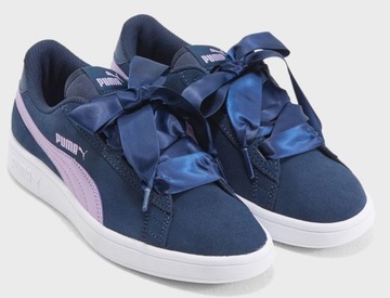 Кроссовки PUMA SMASH RIBBON JR из замши Vikky 38.5