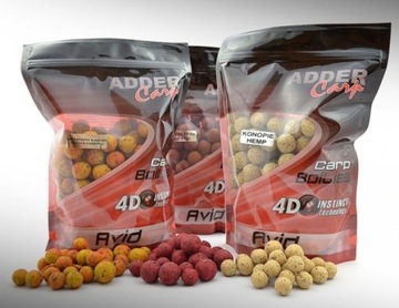 AVID STRAWBERRY BAIT BALLS 20мм 1кг АДДЕР КАРП