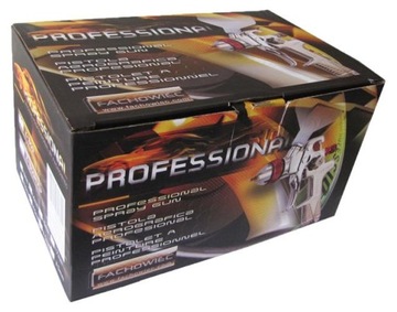 Pistolet lakierniczy PROFESSIONAL HVLP dysza 1,3 mm górny zbiornik 600 ml