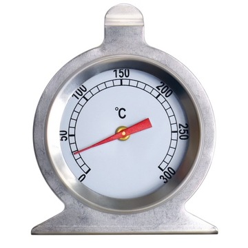 STOJĄCY TERMOMETR PIEKARNIKA WĘDZARNI 0-300C INOX