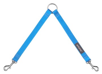 BASIC DWÓJNIK SMYCZ ROZDZIELACZ 2 PSY M 30x1,5cm