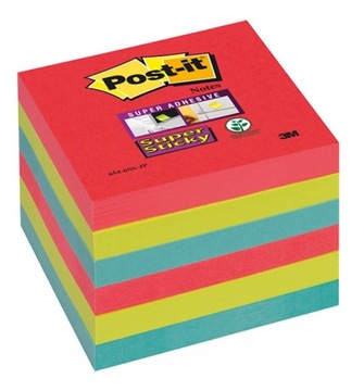 BLOCZEK SAMOPRZYLEPNY POST-IT SUPER STICKY SERCOWE