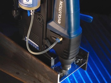 Wiertarka magnetyczna EVOLUTION EVO42 wiercenie do 42mm + ZBIERACZ WIÓRÓW