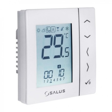 2x Salus vs35w Daily Daily Digital Dempret Regulator White KC153