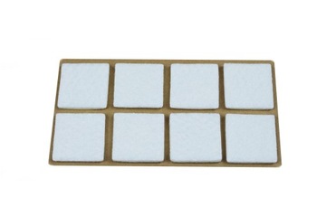 PODKŁADKA POD MEBLE FILC ŚLIZGACZ 25x25/8 szt