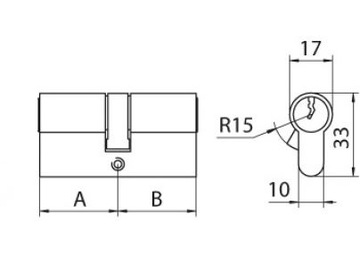 фото ориг. №4, Repair kit 30/ 30 keys gerda door lock