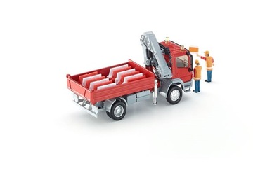 SIKU 3534 MERCEDES ATEGO С ПОВОРОТНЫМ КРАНОМ 1:50