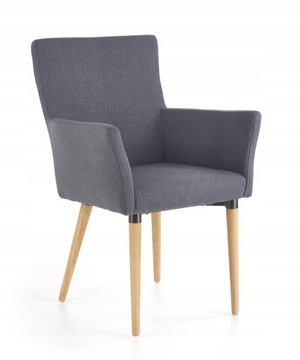 Stylowe krzesło K274 CIEMNY POPIEL salon, kuchnia