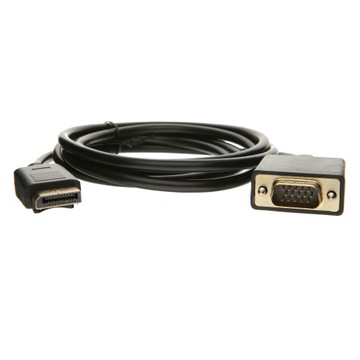 КАБЕЛЬ-ПРЕОБРАЗОВАТЕЛЬ DISPLAYPORT DP — VGA FULLHD, 1,8 М