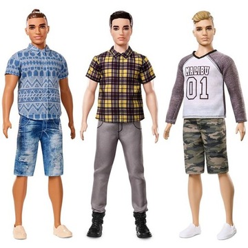 КУКЛА БАРБИ MATTEL СТИЛЬНАЯ КЕН МОДНИКИ FNJ38